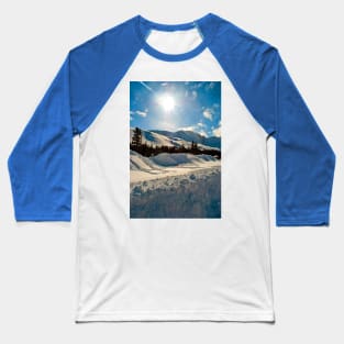 Canadian Rocky Mountains Icefields Parkway Canada Baseball T-Shirt